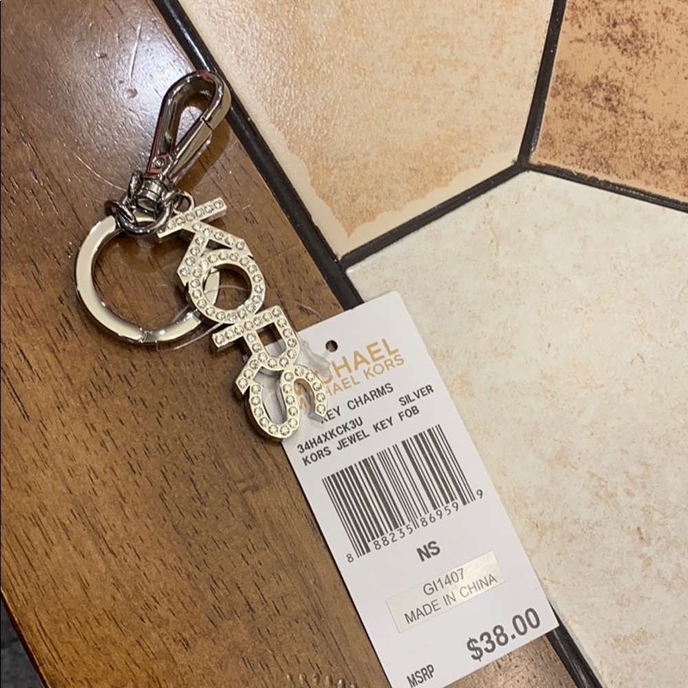 Michael Kohl’s keychain with tag